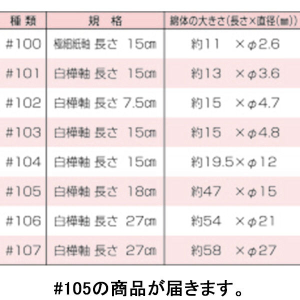 川本産業 綿棒NO.105 200本入 kari20181101-319 1箱(20本入×10袋