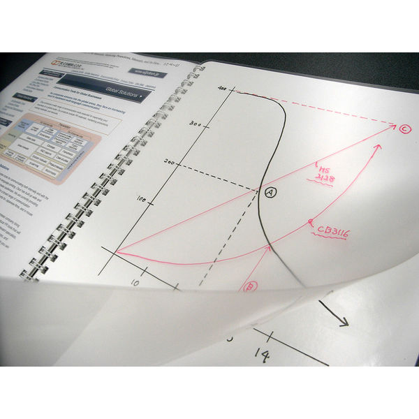 ノート型ホワイトボード nu board A3 NGA302FN08 欧文印刷