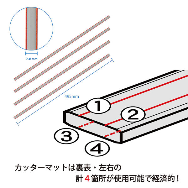 カッター 用 オファー マット