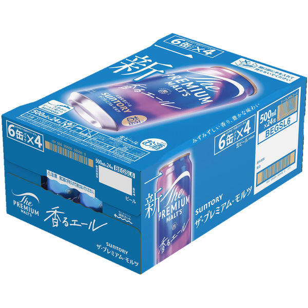 サントリー プレミアムビール プレミアムモルツ 香るエール 500ml 24缶