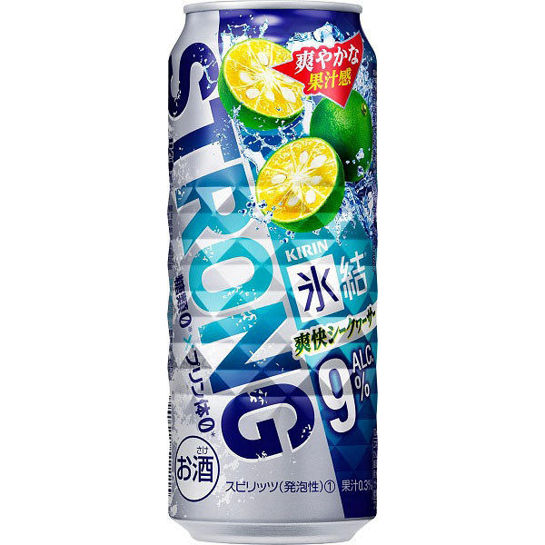 キリンビール 氷結ストロング 爽快シークヮーサー 500ml×24缶