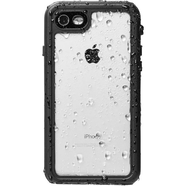 サンワダイレクト iPhone 8/iPhone 7防水耐衝撃ハードケース （IP68・ストラップ付） 200-SPC028WP 1個（直送品）