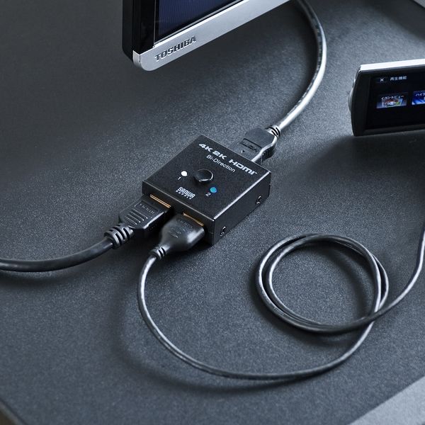 サンワダイレクト サンワサプライ HDMI分配器 4K対応 IO SANWA SUPPLY HDMIセレクター HDMI 切替器 セレクター 4K対応