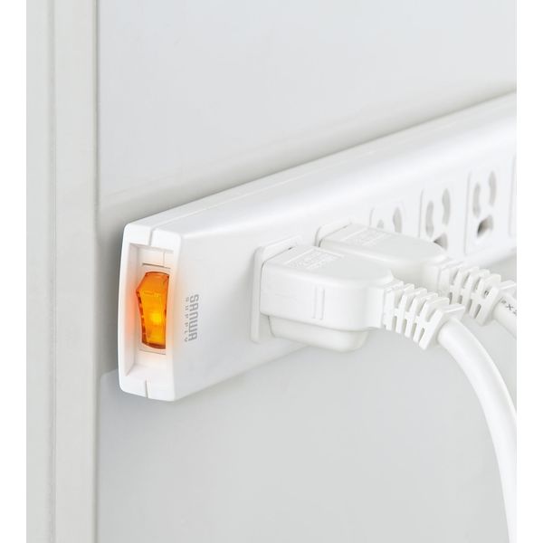 電源タップ  7個口  コード約3M  10本セット Amazon.co.jp: サンワダイレクト 電源タップ 7個口 3m 3P 雷