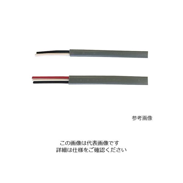 富士電線工業 低圧配電用ケーブル VV-F 1.6mm×2c (灰) 100M巻き