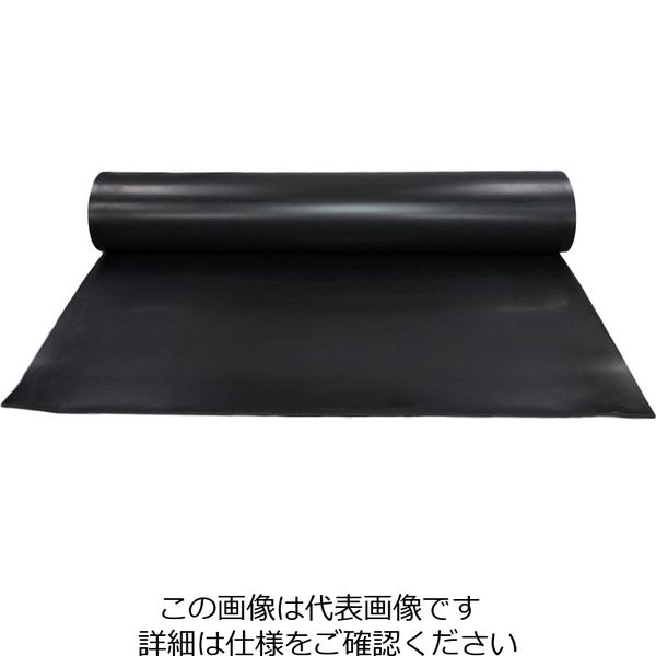 エスコ 1000x1000x 6mm 高圧用絶縁ゴムマット(7000V) EA640ZM-22 1枚（直送品）