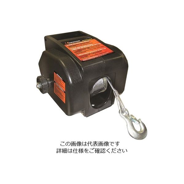 エスコ DC12V/ 907kg 電動ウィンチ(直流) EA840DK-32 1台（直送品）