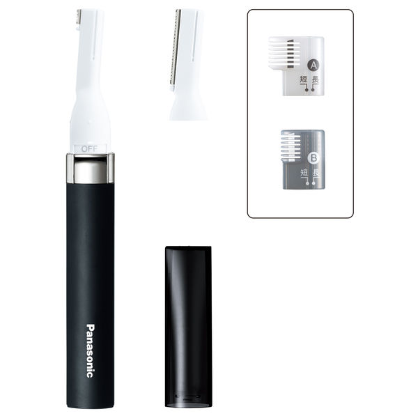 デコ家電 デコフェリエ Panasonic 産毛シェイバー black 黒 パナソニック メンズ用 マユ＆フェイスシェーバー 黒 ER-GM30-K