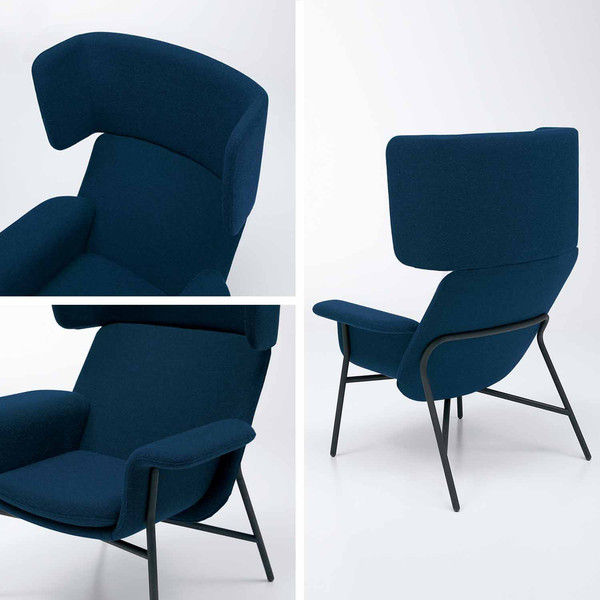 組立設置込】コクヨ ラウンジチェア ノーション ハイバックチェア