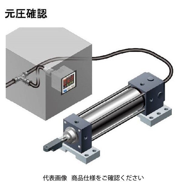 パナソニック デバイスSUNX 2画面・デジタル圧力センサ DPー100シリーズ ver.2 DPー101ZAーP 1個（直送品） - アスクル