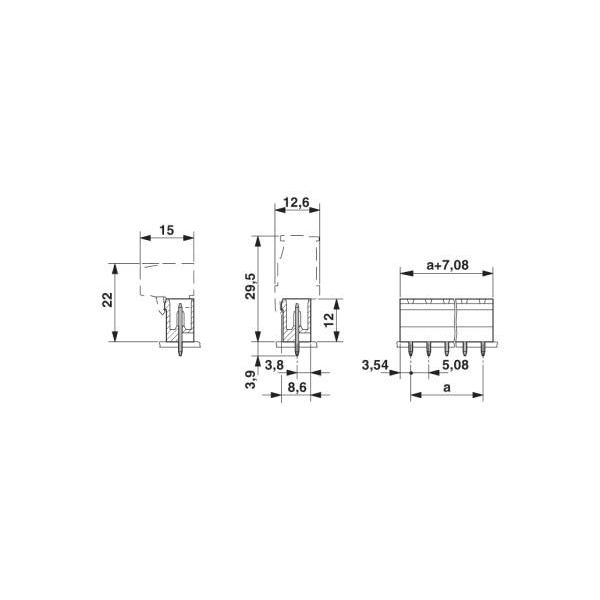 フエニックス・コンタクト プリント基板用コネクタ ソケット 極数2 MSTBVA 2，5/ 2ーGー5，08 1セット(250個)（直送品）