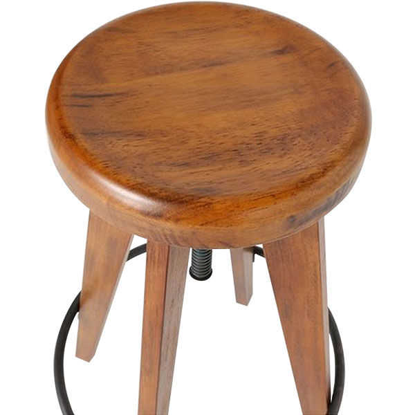 ジャーナルスタンダードファニチャー CHINON HIGH STOOL WOOD シノンハイスツール ウッド 1脚（直送品）