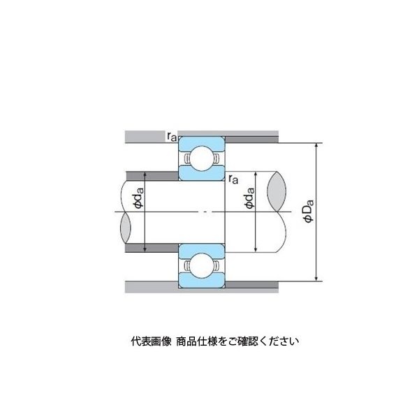 不二越（NACHI） ベアリング 深溝玉軸受 開放形 6307CM 1セット（5個）（直送品）