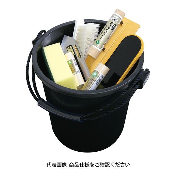 藤原産業 SK11 プラスチックペールバケツ 20L フタツキ 1個（直送品