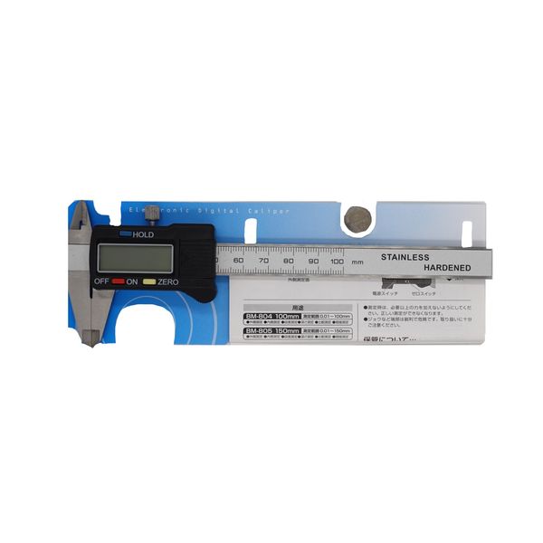 ビッグマン デジタルノギス 100mmステンレス製 BM-804 050528 ビッグマン デジタルノギス 100mmステンレス製 BM-804 050528