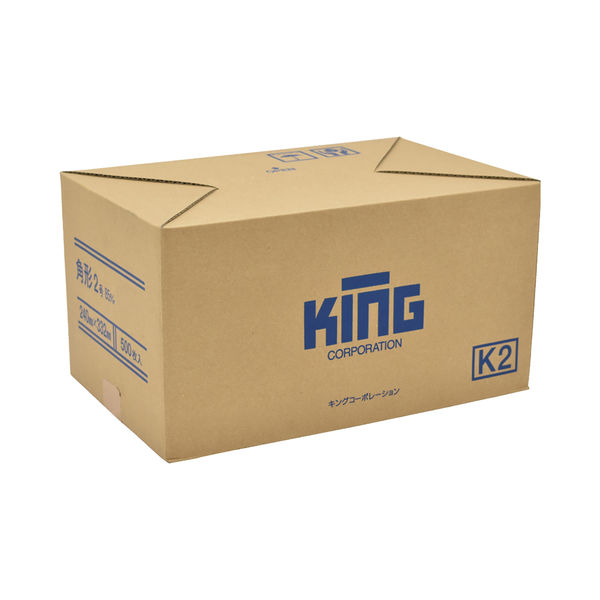 キングコーポレーション 角形2号 85g スミ貼ミズ 080412 1箱