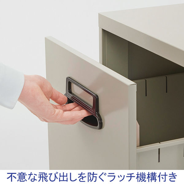 QUEST A4ファイリングキャビネット 2段 ライトグレー 幅388×奥行 QUEST A4ファイリングキャビネット 2段 ライトグレー 幅388×奥行