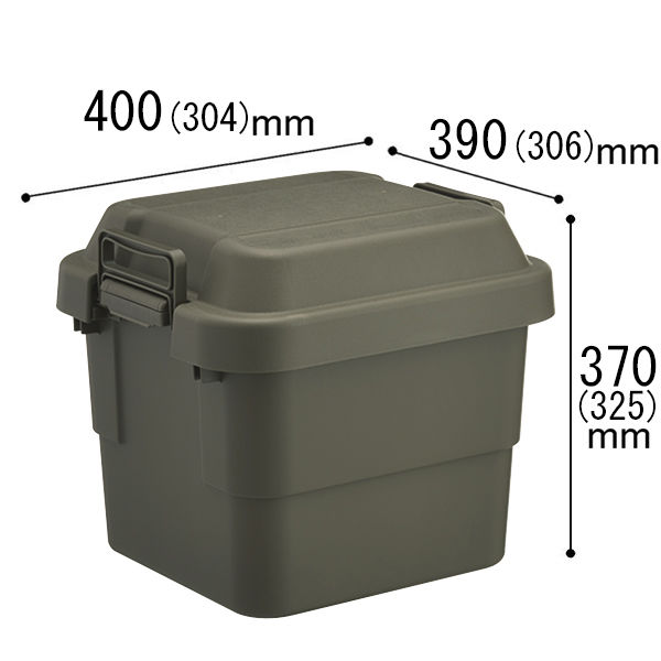 或旅人  ブラウンメイプル色  トランクカーゴ用天板 スタックタイプ トランクカーゴ フラット天板仕様 浅型 40L TRUSCO 車載タイプ