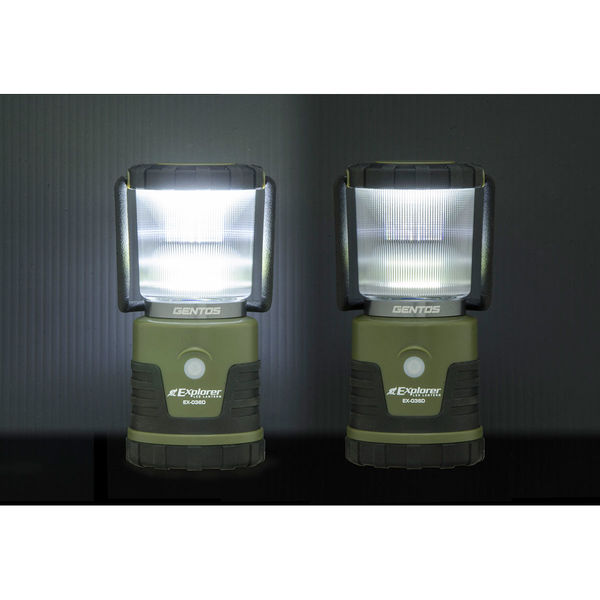 GENTOS ジェントス LEDランタン 調光・調色 EX-036D （乾電池式