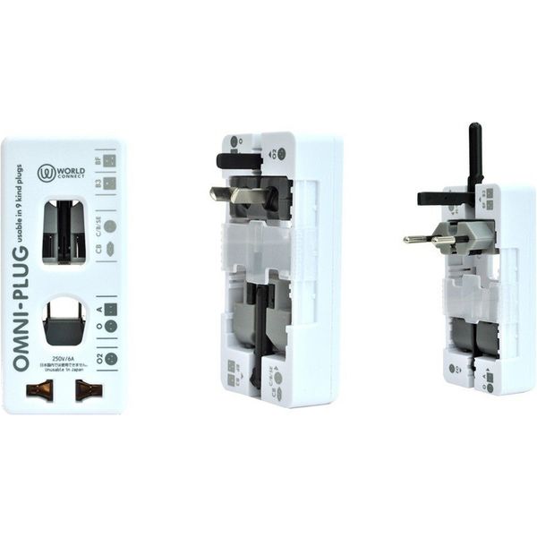TTC コンサイス マルチ電源プラグ ホワイト TPA-OMN/WH 533825（直送品