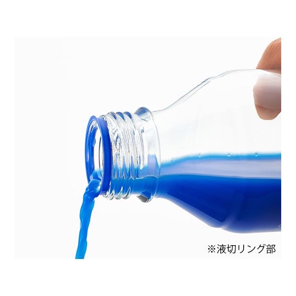 HARIO 耐熱ねじ口瓶(液切リング付) GLー45 2000mL 10本入 NBO-2L