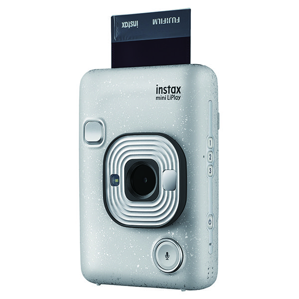 富士フイルム instax mini LiPlay チェキ ストーンホワイト INS MINI