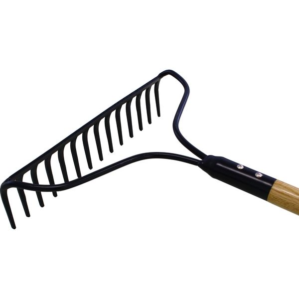 やえこ 福井 OWL 鉄製アメリカンレーキ 14本爪 #706（直送品） - アスクル