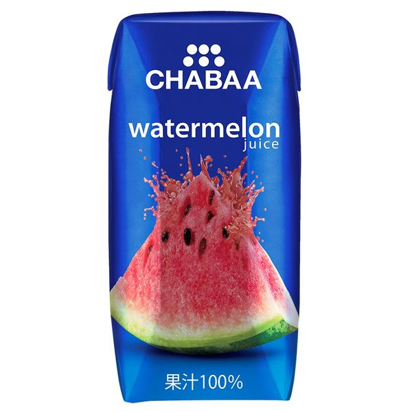 CHABAA ウォーターメロン EC専用BOX 180ml 1箱（12本入） - アスクル