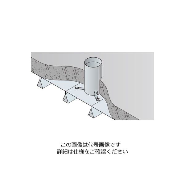 ネグロス電工 止水用鋼製床丸スリーブ TAFKYS150 1個（直送品