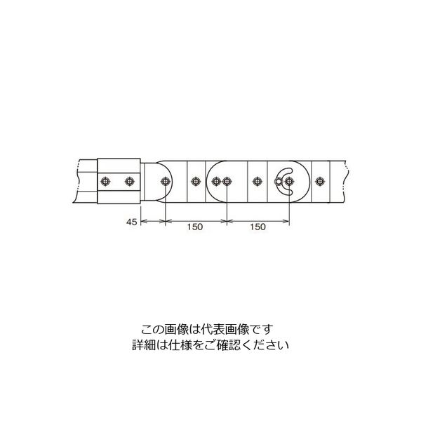 ネグロス電工 イン・アウト上下自在子桁 SRIO20L 1本(直送品 ネグロス電工 イン・アウト上下自在子桁 SRIO20L 1本(直送品
