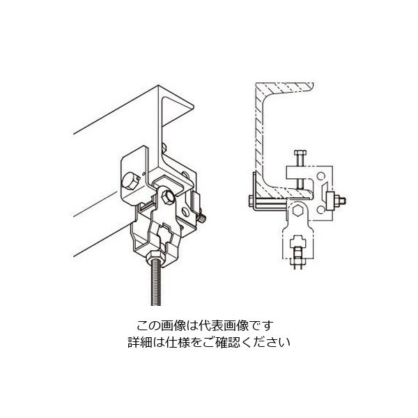 ネグロス電工 HB用 補強金具 HBRC100 1個（直送品） - アスクル