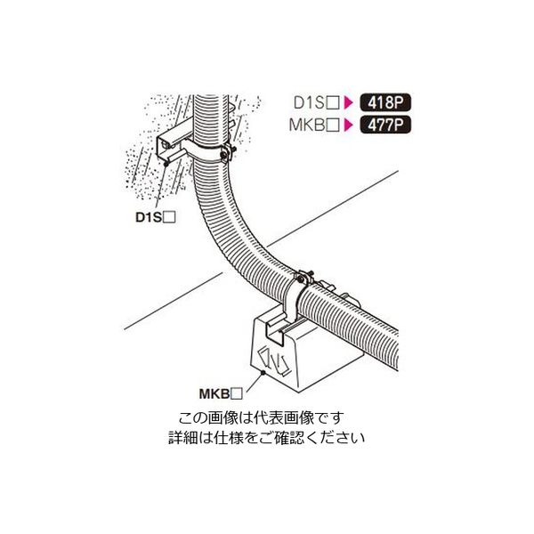 ネグロス電工 ダクタークリップ ステンレス SDC101BP 1個（直送品） - アスクル