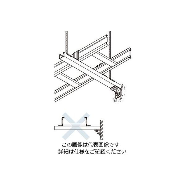 ネグロス電工 フレーム金具 溶融亜鉛 Z41A1 1個（直送品） - アスクル