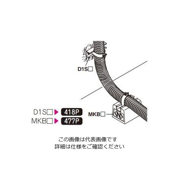 ネグロス電工 ダクタークリップ ステンレス SDC65FEP2 1個（直送品） - アスクル