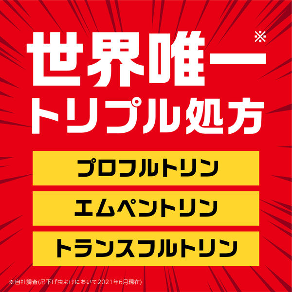 虫よけネットEX ベランダ用 + 玄関用 160日用 吊り下げタイプ 1