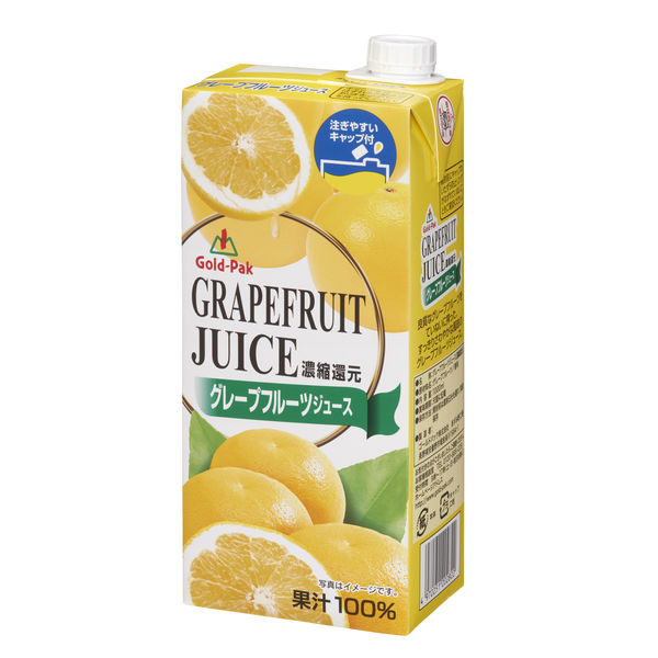 グレープフルーツジュース 果汁100%(濃縮還元) 1L×10本 ギリシャ産 - 飲料