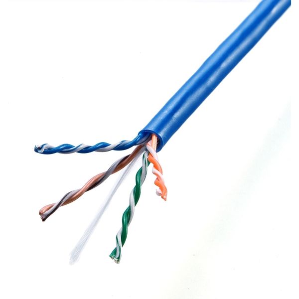 サンワサプライ CAT5eUTP単線ケーブルのみ（ブルー・100m） KB-C5L