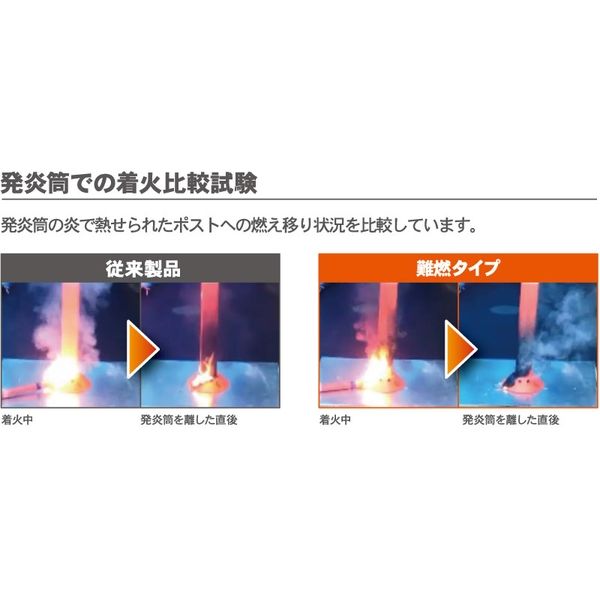 保安道路企画 難燃タイプポストフレックス 接着固定タイプ ＰＦー