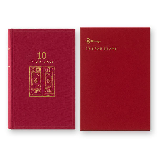月刊　ザ・テンメイ　１３冊セット デザインフィル 日記 10年連用 扉 えんじ 12860006 1冊（直送品