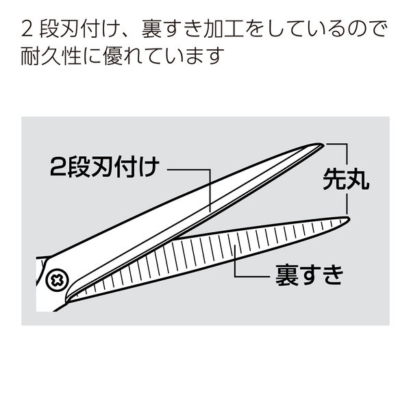 コクヨ ハサミ＜テピタ＞ リングサイズ：小（内径３２ｍｍ） ハサ-150D