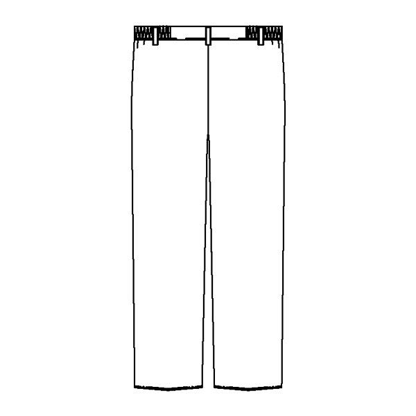 KAZEN メンズパンツ 医療白衣 ネイビー L 845-48（直送品） - アスクル