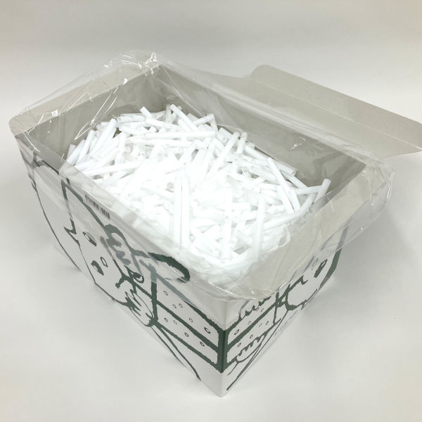 【ストロー確認用】 シバセ工業 アルコール検知器用ストロー 6mm×7cm ストレート 裸