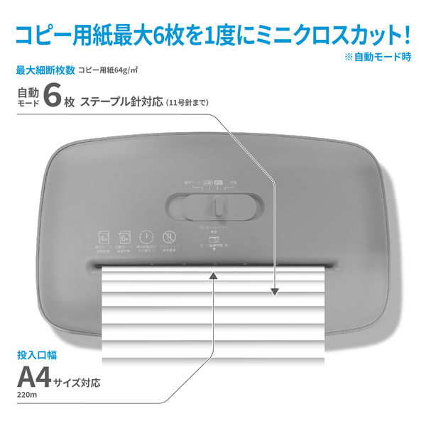 HP HPパーソナルシュレッダー ミニクロスカットQ1506CC Q1506CC 1台