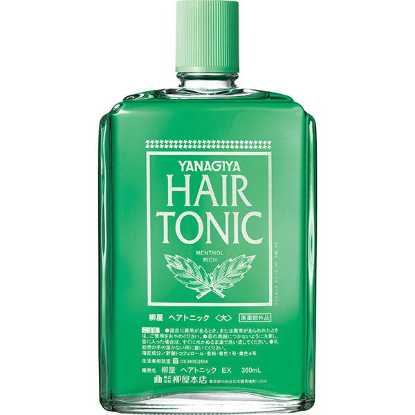 ヘアトニック <大> 360ml 柳屋本店(医薬部外品) - アスクル ヘアトニック <大> 360ml 柳屋本店(医薬部外品) - アスクル
