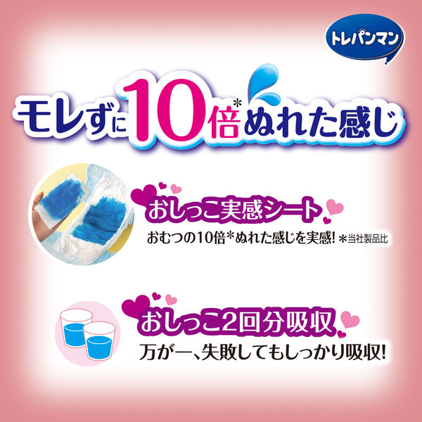 トレパンマン 女の子用 ビッグサイズ（12～22kg） 1パック（32枚