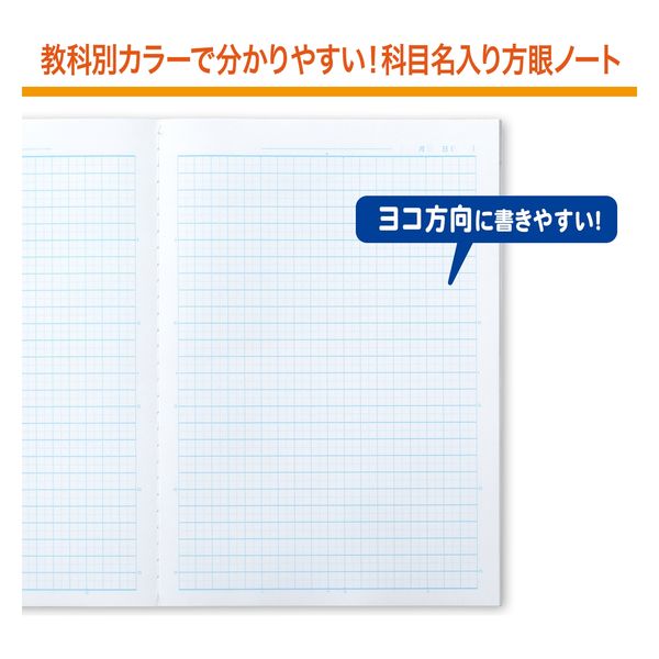 日本ノート カレッジみんなの学習 A4社会5mmR LPUA4 1セット(20冊