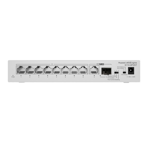 Huawei eKitEngine ギガビットPoEスイッチ 8PoE+/1/1SFPポート Huawei eKitEngine ギガビットPoEスイッチ 8PoE+/1/1SFPポート