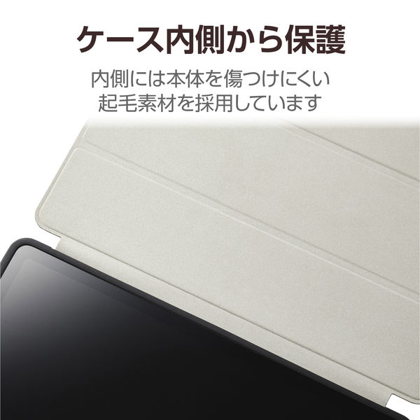 Lenovo Tab K11 用 ケース ソフトレザー フラップ 2アングル