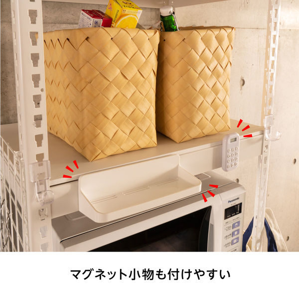 ドリームウェア メタル&ウッドラック ランドリーラック 幅820×奥行440