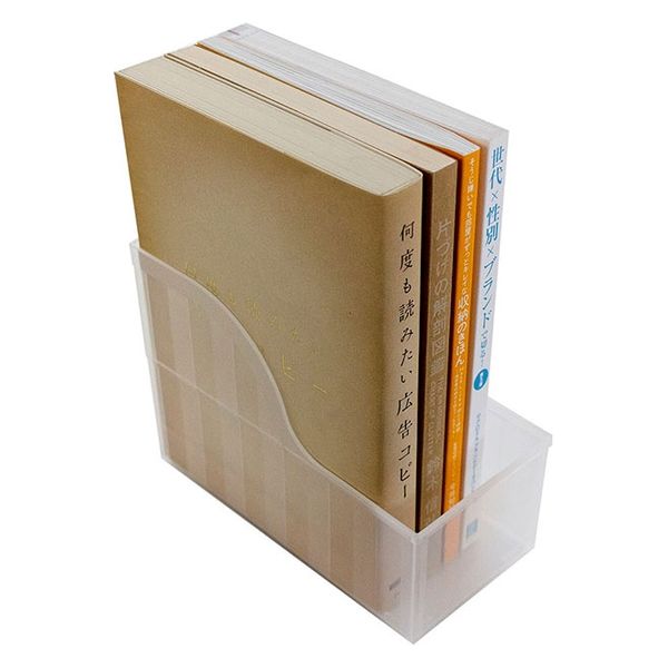 サナダ精工 A5バインダースタンド クリア J9829 1個（直送品） - アスクル